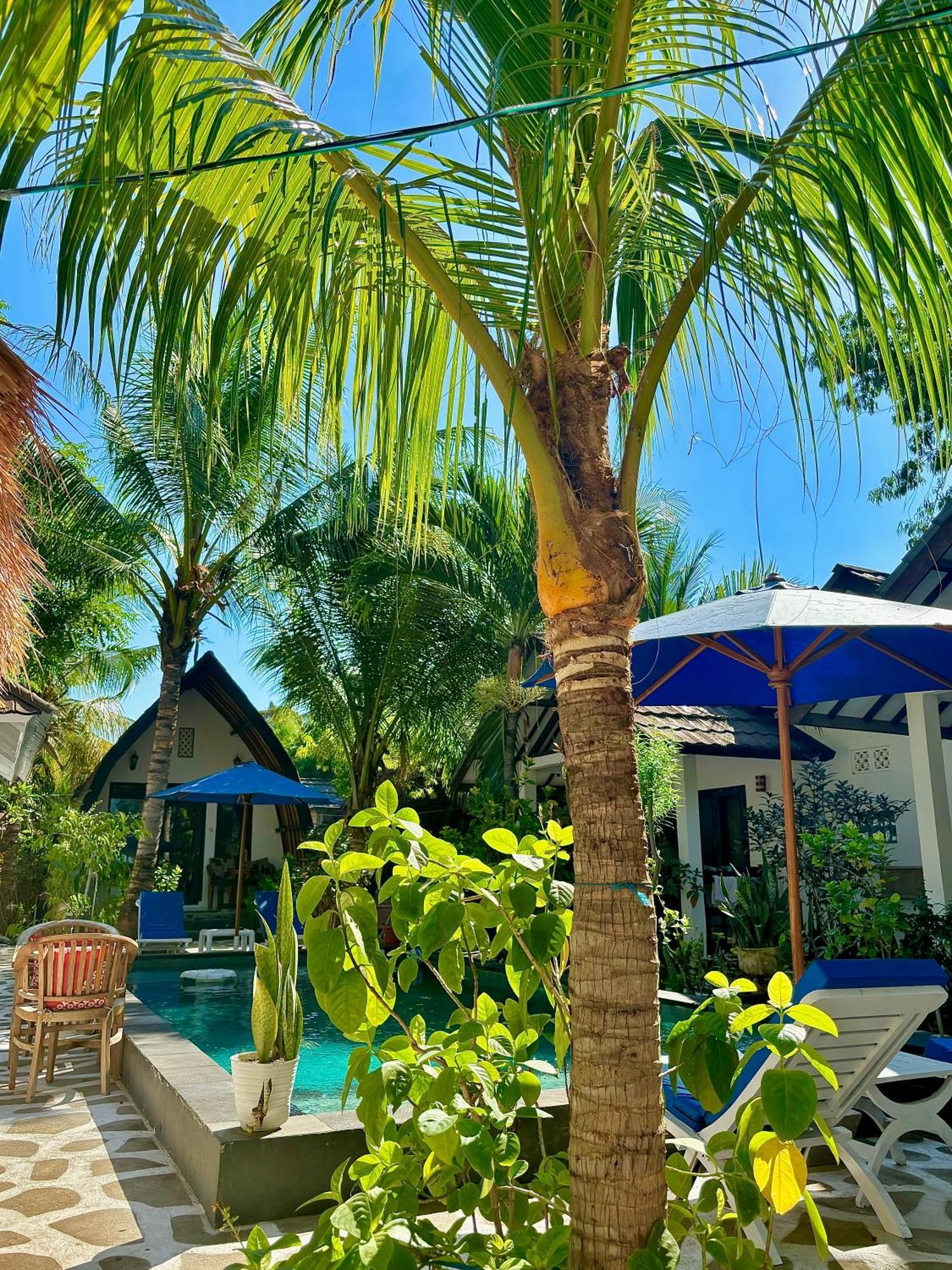 Alibaba Bungalows Gili Air Kültér fotó