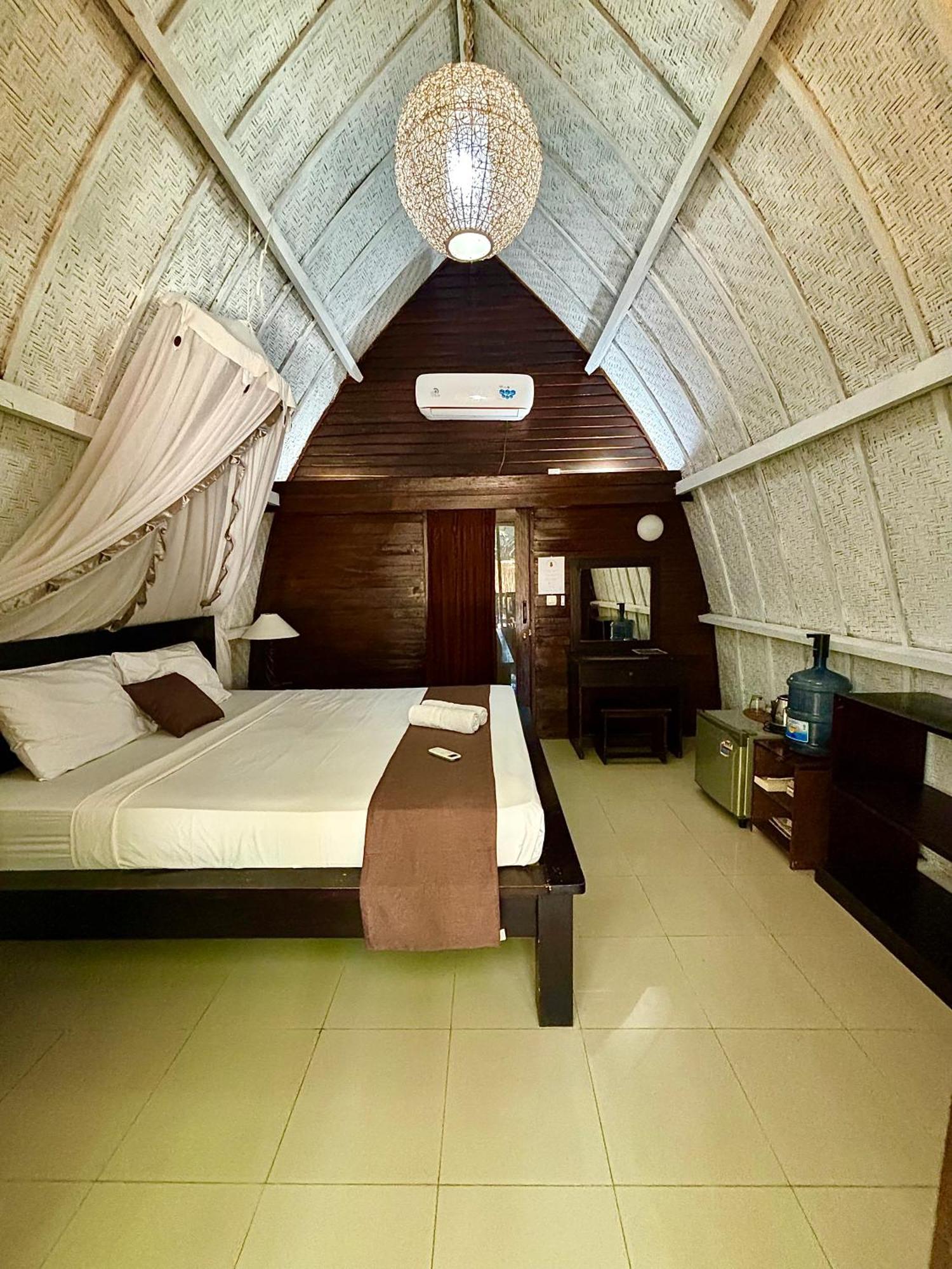 Alibaba Bungalows Gili Air Kültér fotó