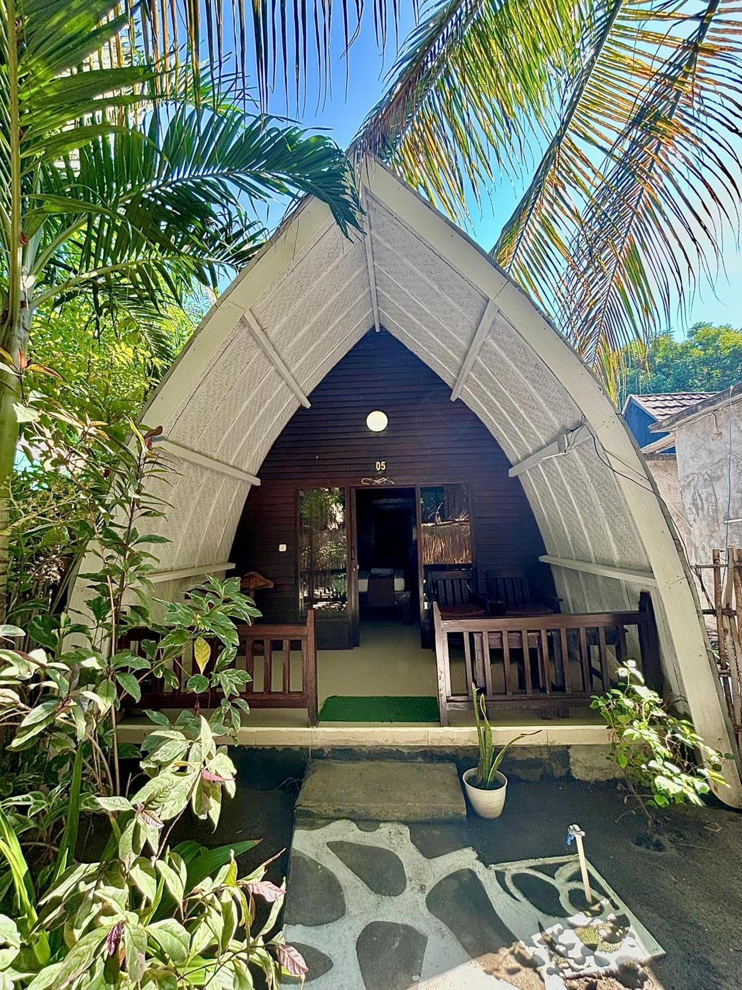 Alibaba Bungalows Gili Air Kültér fotó