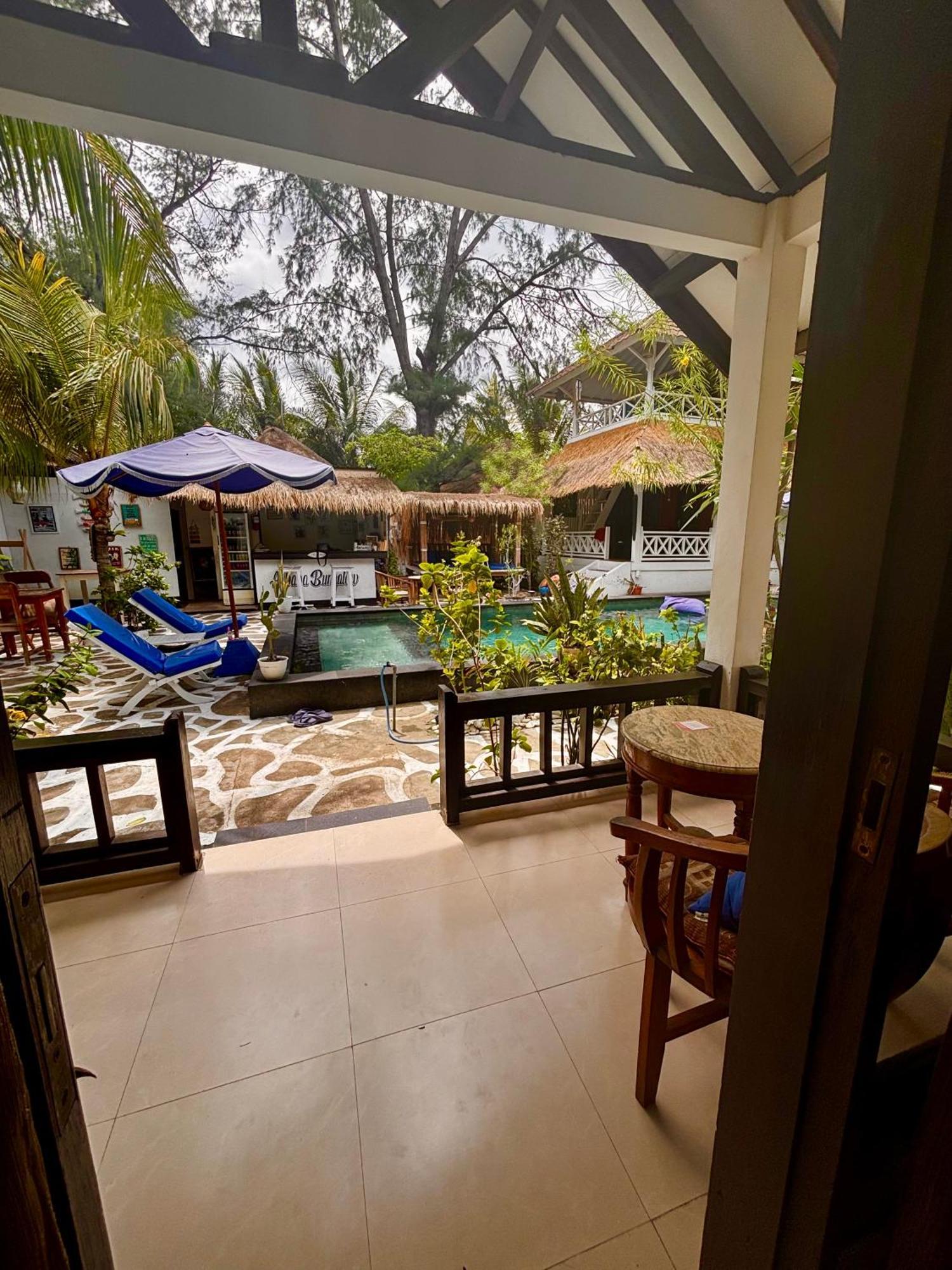 Alibaba Bungalows Gili Air Kültér fotó