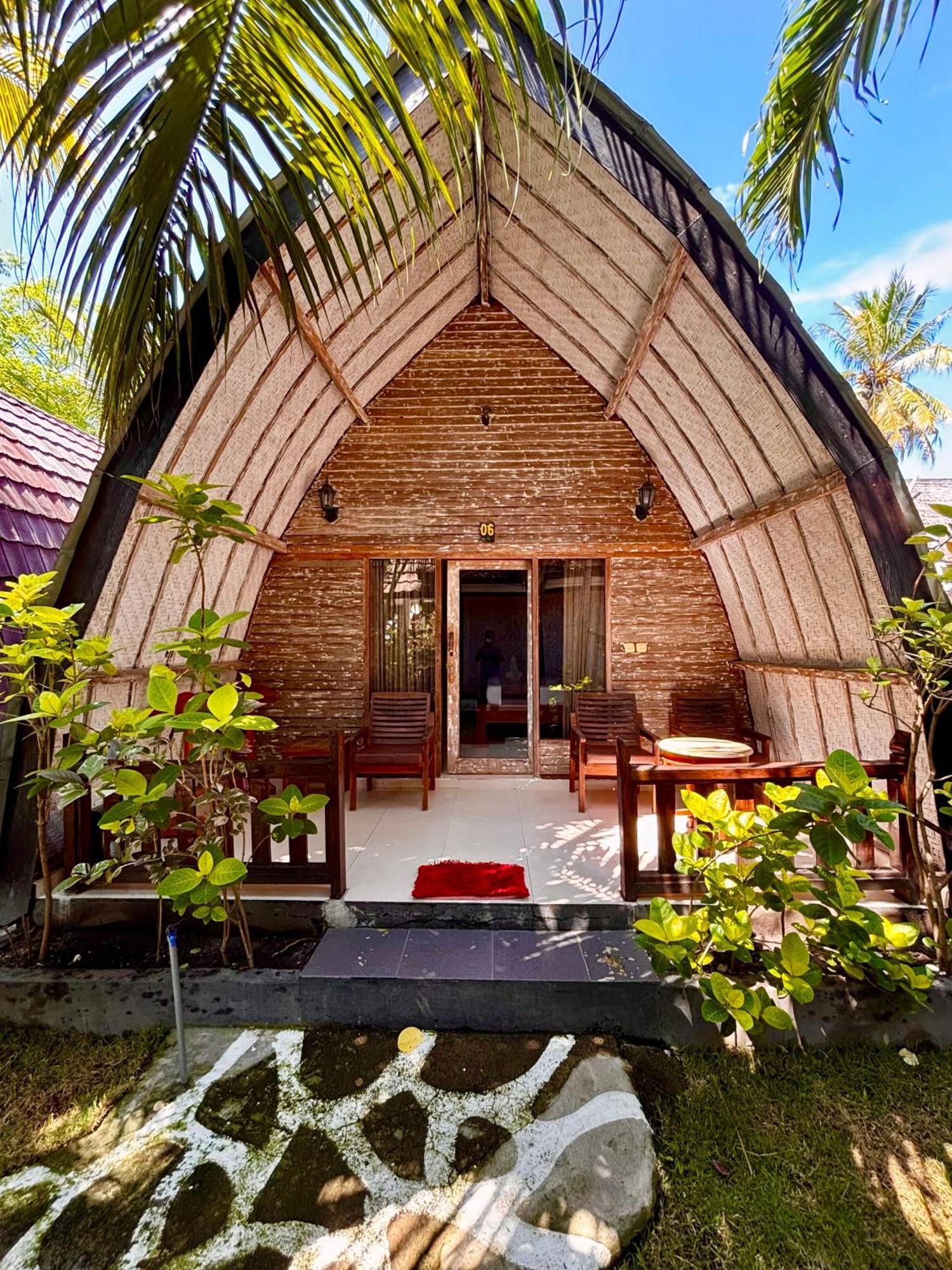 Alibaba Bungalows Gili Air Kültér fotó