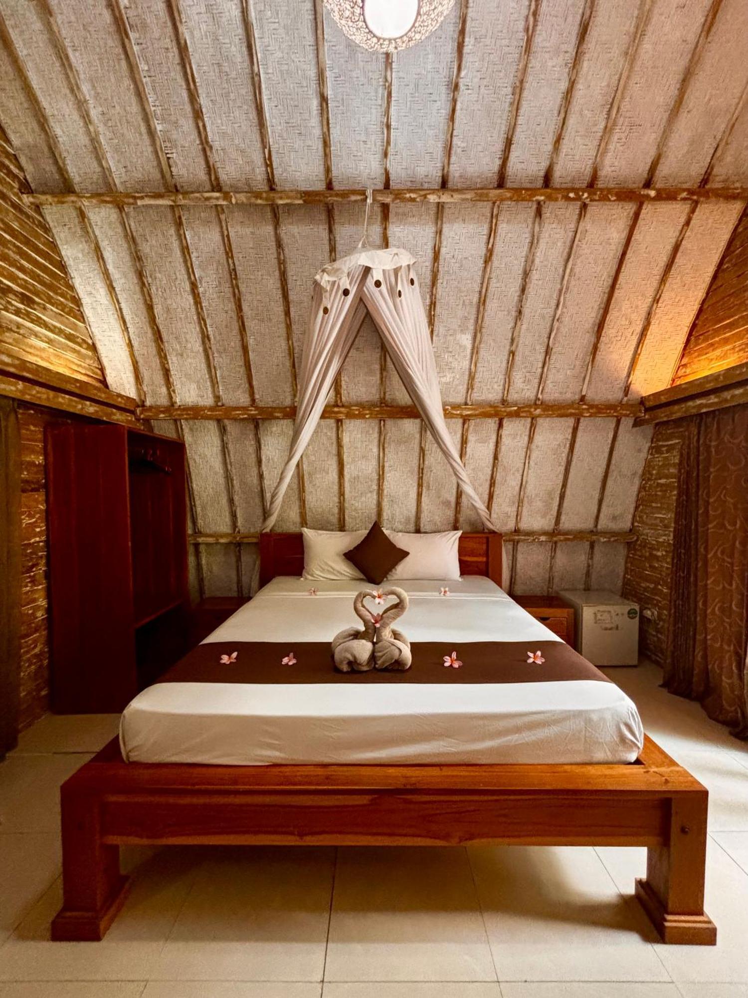 Alibaba Bungalows Gili Air Kültér fotó